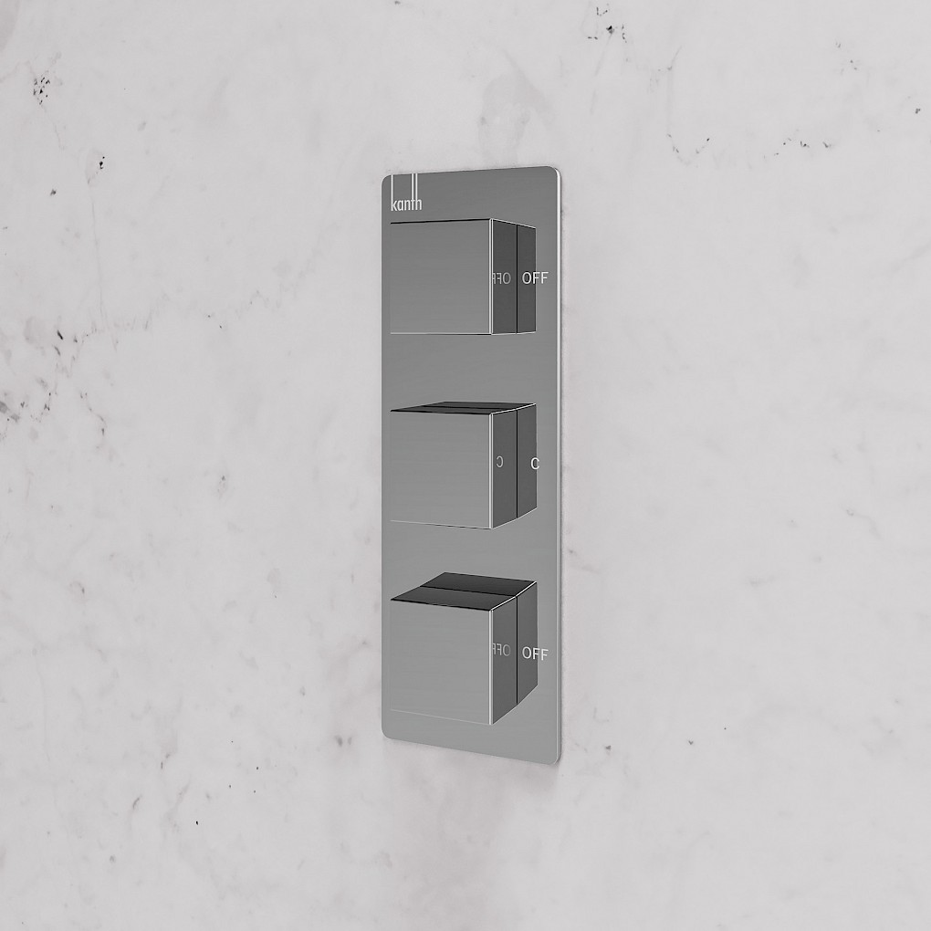 Vertical Thermostatic Shower Valves