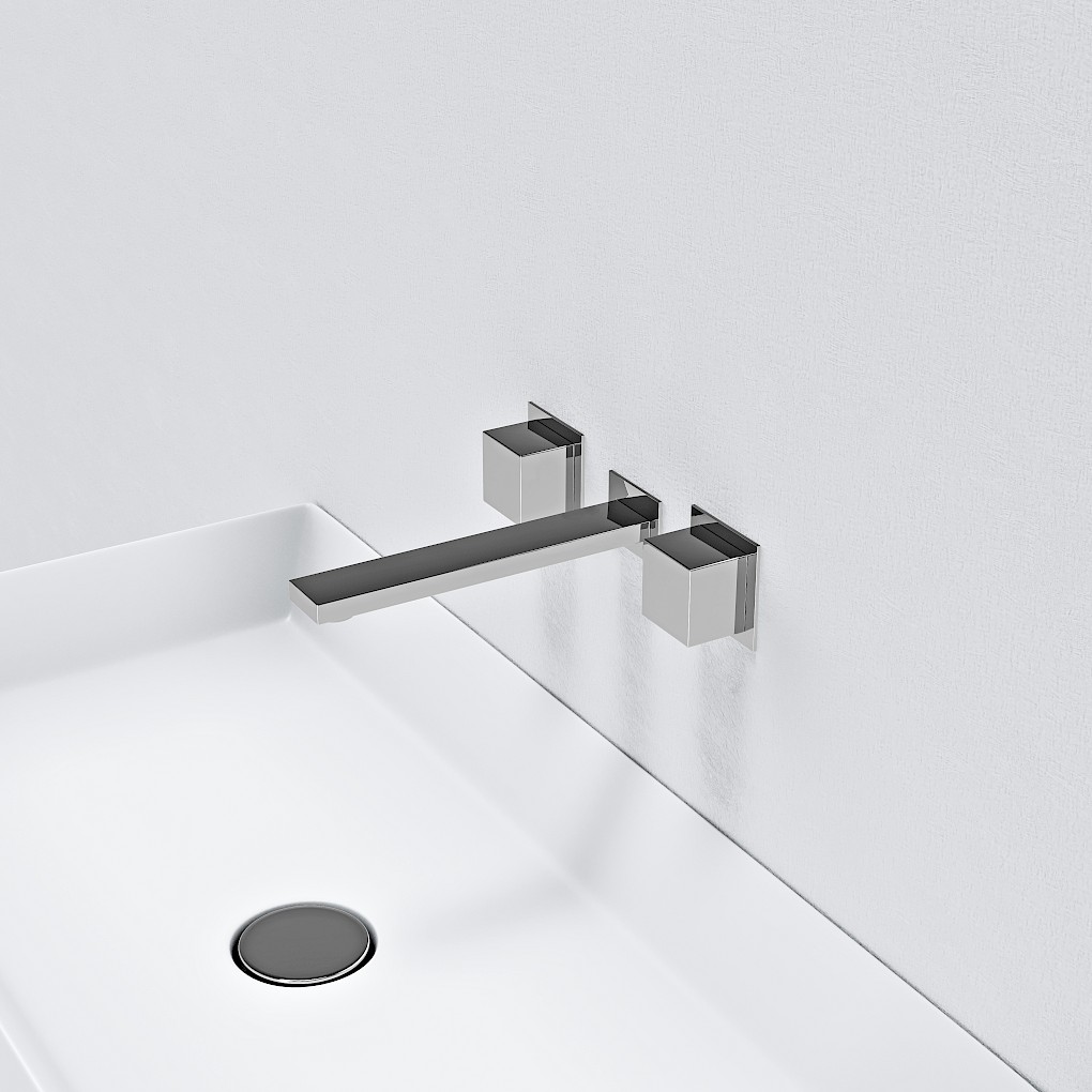 Wall Mounted Mixers